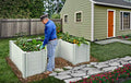 Vita 4' x 6' Independence Wheelchair Accessible Garden Bed White