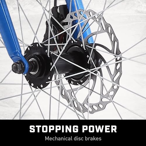 Mongoose Dolomite Fat Tire Mountain Bike 26 Inch Wheels Blue