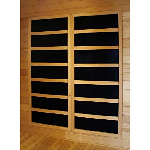 Blue Wave Heatwave 6-Person Cedar Sauna with Carbon Heaters