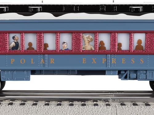 Lionel The Polar Express 20th Anniversary Electric O Gauge Bluetooth 5.0 Train Set with Remote Multicolor