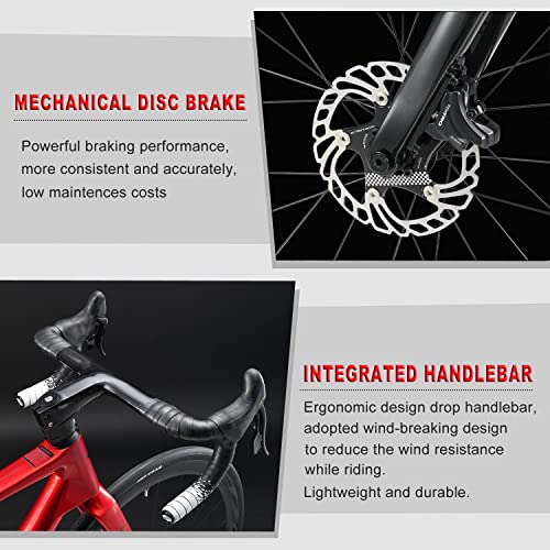 KABON Carbon Gravel Road Bike Black