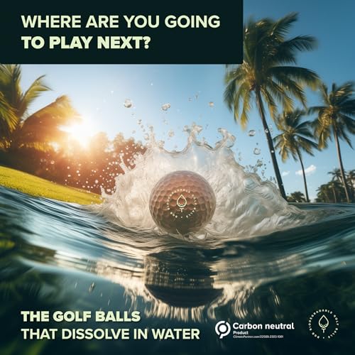 Biodegradable Golf Balls White
