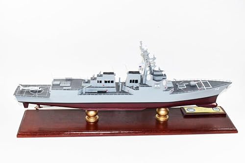 Squadron Nostalgia LLC USS Ralph Johnson Mahogany Model 24-Inch