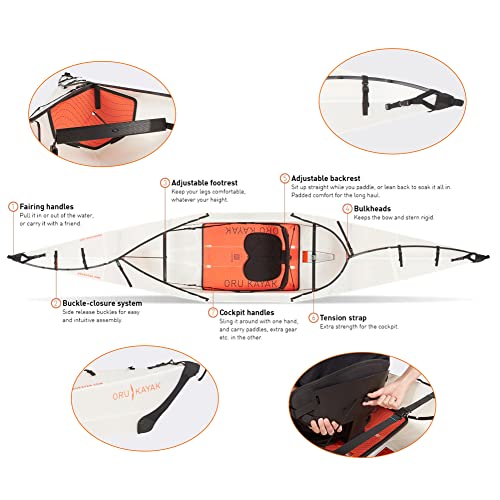 Oru Kayak Beach LT Pro Bundle White