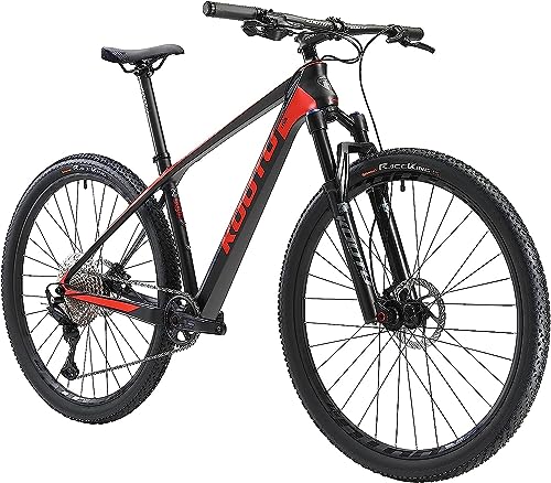 KOOTU Mountain Bicycle Deck 6.1 Carbon Fiber Black
