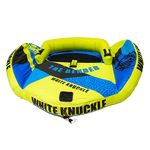 White Knuckle The Bender Towable Tube Yellow/Blue/Black