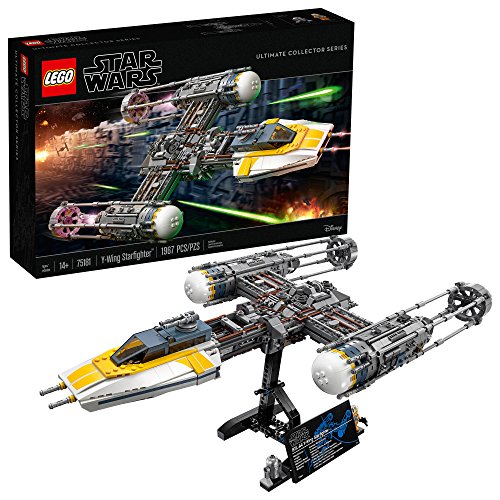 LEGO Star Wars Y-Wing Starfighter 75181 Building Kit 1967 Pieces Multicolor