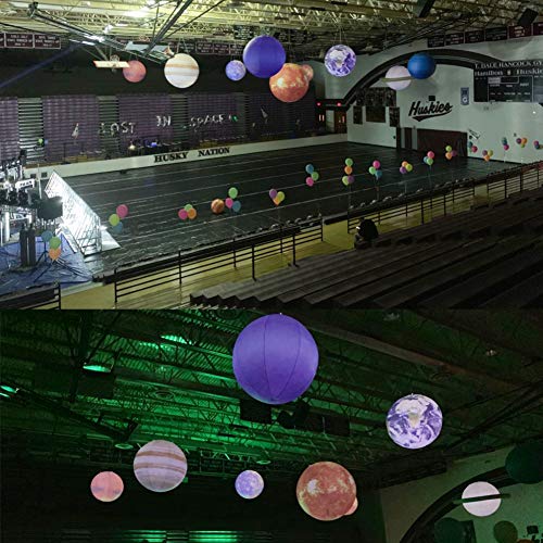 SAYOK Inflatable Solar System Planet Balloons Set with Air Pump 11 Balloons