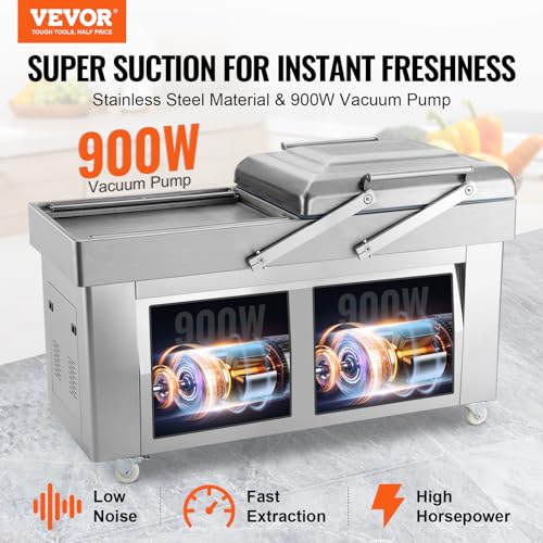 VEVOR Chamber Vacuum Sealer 1200W Silver