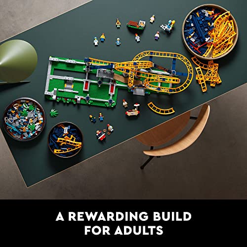 LEGO Icons Loop Coaster Set 10303 Model Building Kit Multicolor
