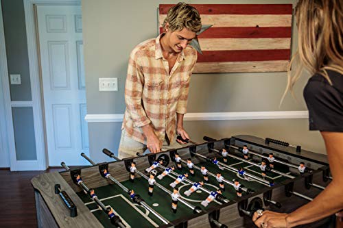 Triumph Sports 56" Medford Foosball Table Grey Wood Laminate