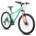HH HILAND Women's 26 Inch Mountain Bike 21-Speed Green&Red