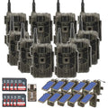 Stealth Cam 40MP Deceptor Max Cellular Trail Camera Bundle with Solar Power Panel, 32GB Memory Card, and Card Reader