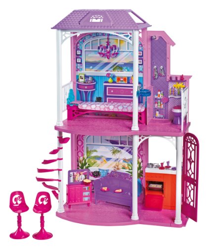 Barbie 2-Story Beach House Multicolor
