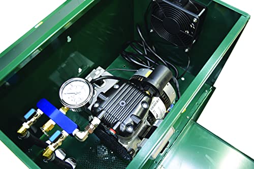 EasyPro Pond Products PA65D Sentinel Deluxe Pond Aeration System with Cabinet 1/2 HP Kit