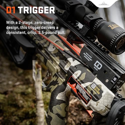 Wicked Ridge Invader M1 De-Cock Crossbow Peak Camo