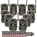 Stealth Cam 36MP Fusion Max Cellular Trail Camera 10-Pack with Memory Cards