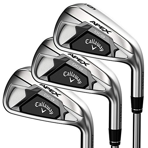 Callaway 2021 Apex DCB Iron Set 7 Clubs Graphite Stiff Black