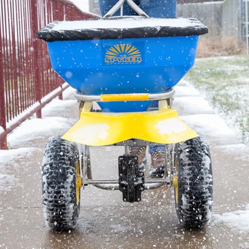 Spyker Winter Weather De-Icing Kit Ergo-Pro Spreader with Handheld Spreader Blue