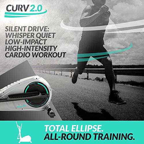 Bluefin Fitness CURV 2.0 Elliptical Cross Trainer Black