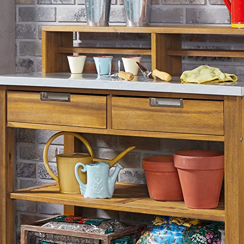 Homestyles Maho Potting Bench Brown