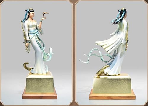 Generic Samael China Zodiac Snake Mascot Statue Multicolour