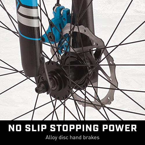 Mongoose Impasse HD Mountain Bike Aluminum Frame Twist Shifters 29-Inch Wheels Charcoal