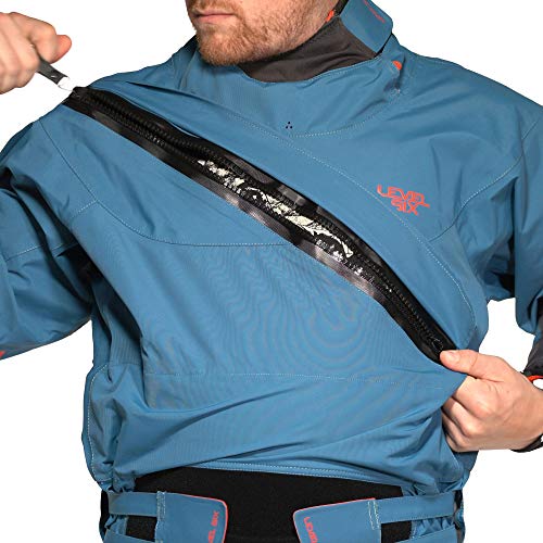 Level Six Odin Dry Suit XS Crater Blue
