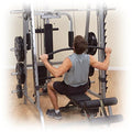 Body-Solid GLA348QS LAT Attachment for Series 7 GS348 Smith Machine Grey/Black