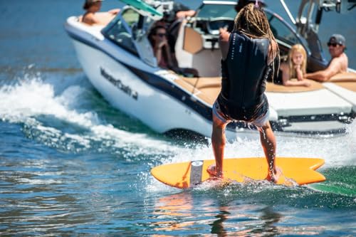 Liquid Force Wake Foamie Fish 5ft Wakesurf Board Orange