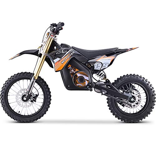 MotoTec 48v Pro Electric Dirt Bike 1600w Lithium Orange