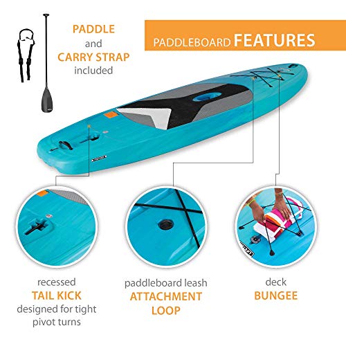 Lifetime Horizon 100 Stand-Up Paddleboard 2 Pack Bahama Fusion