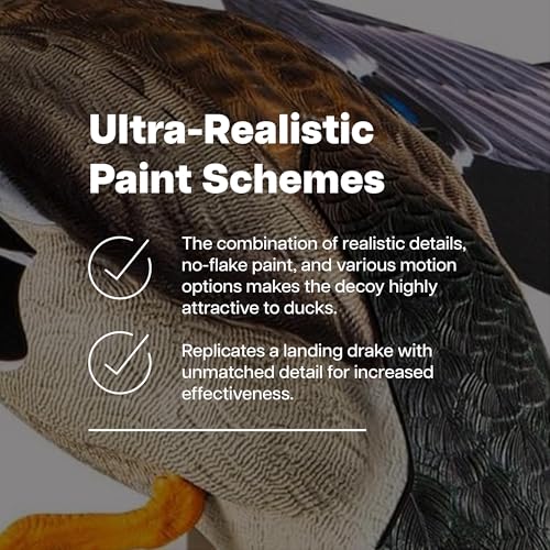 Avian-X Powerflight Smart Motion Mallard Spinning Wing Duck Decoy 3 Pack Multicolor