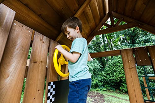 Swing-N-Slide Knightsbridge Plus Swing Set Wood Green