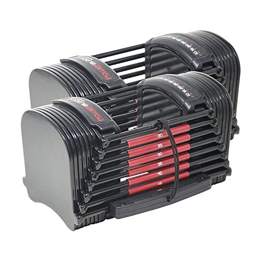 POWERBLOCK Adjustable Dumbbells Black/Red