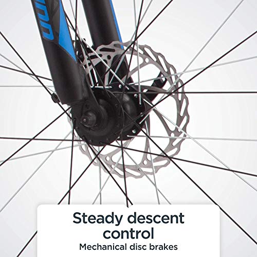 Schwinn S29 Mountain Bike 29-Inch 21-Speed Aluminum Matte Black/Blue