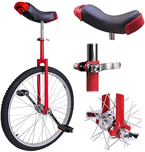 JINCAN 20-inch Wheeled Unicycle with Anti-Skid Tires and Adjustable Saddle
