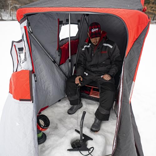 Eskimo Wide 1™ XR Thermal Insulated Sled Shelter Red