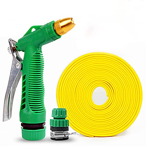 C/H Garden Hose Pipe 100m - Lightweight, Durable & Flexible with Bonus Spray Gun and Hose Connector Fittings