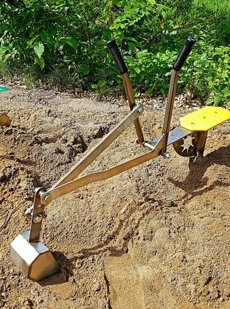 Generic Playground Sand Digger Mill Finish Stainless Steel