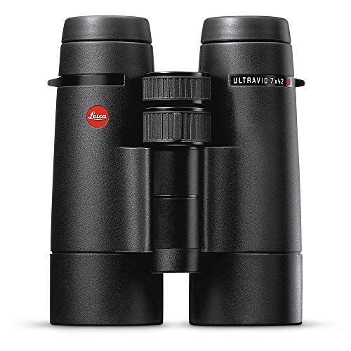 Leica 7x42 Ultravid HD-Plus Binoculars Blue with Backpack, Monopod, Cleaning Set, Cap Keepers, Neck Strap
