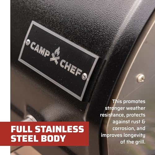 Camp Chef Woodwind 24 Pellet Grill Stainless Steel WiFi Silver