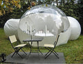 Generic Inflatable Double Rooms Bubble Tent 4M Main 2M Small Clear