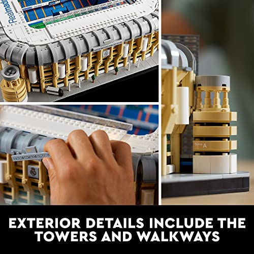 LEGO Icons Real Madrid Santiago Bernabéu Stadium 10299 Building Set Multicolor