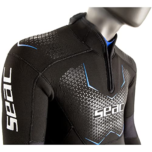 SEAC 7mm Space Men's Full Wetsuit Medium Black