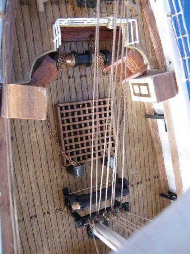 Handcrafted Nautical Decor Hampton Nautical Star of India Model Ship 50" Fully Assembled