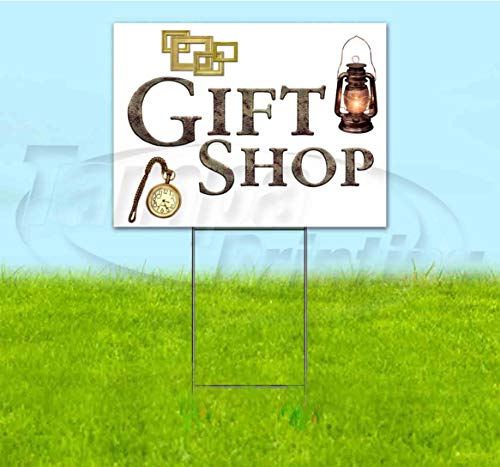 TampaPrinting 18" X 24" Yard Sign with Metal Step Stake