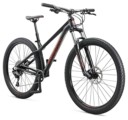 Mongoose Switchback 3 Mountain Bike 10-Speed Drivetrain 29-Inch Matte Black