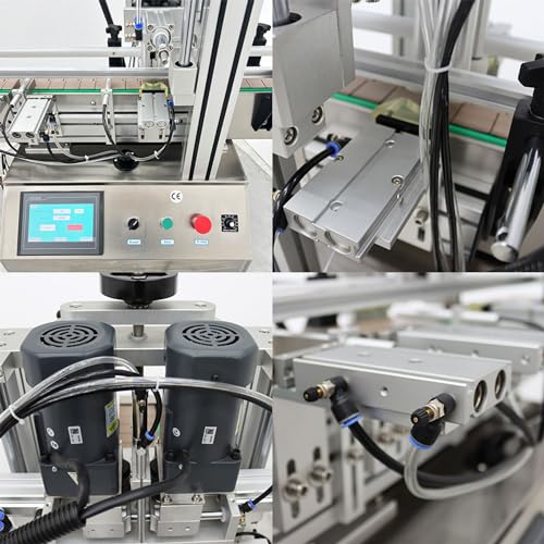 WYDDDARY Automatic Stainless Steel Electric Bottle Capping Machine 110V