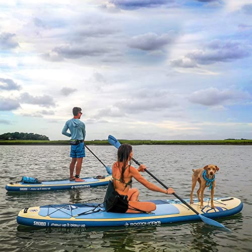 Boardworks Kanaloa SHUBU Inflatable Stand-Up Paddle Board (iSUP) Complete Kit - 10’4 Kanaloa